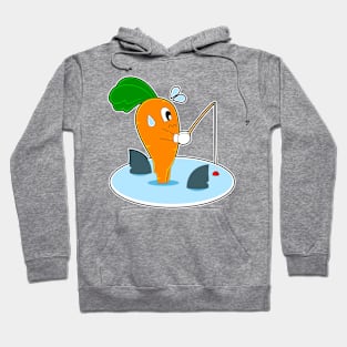 Carrot Fisher Shark fin Fishing Hoodie